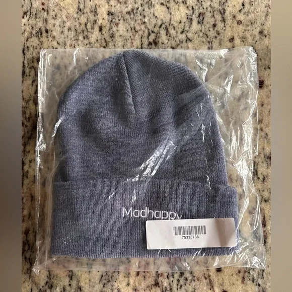 Madhappy | Accessories | Madhappy Beanie Denim Heather  display picture 2